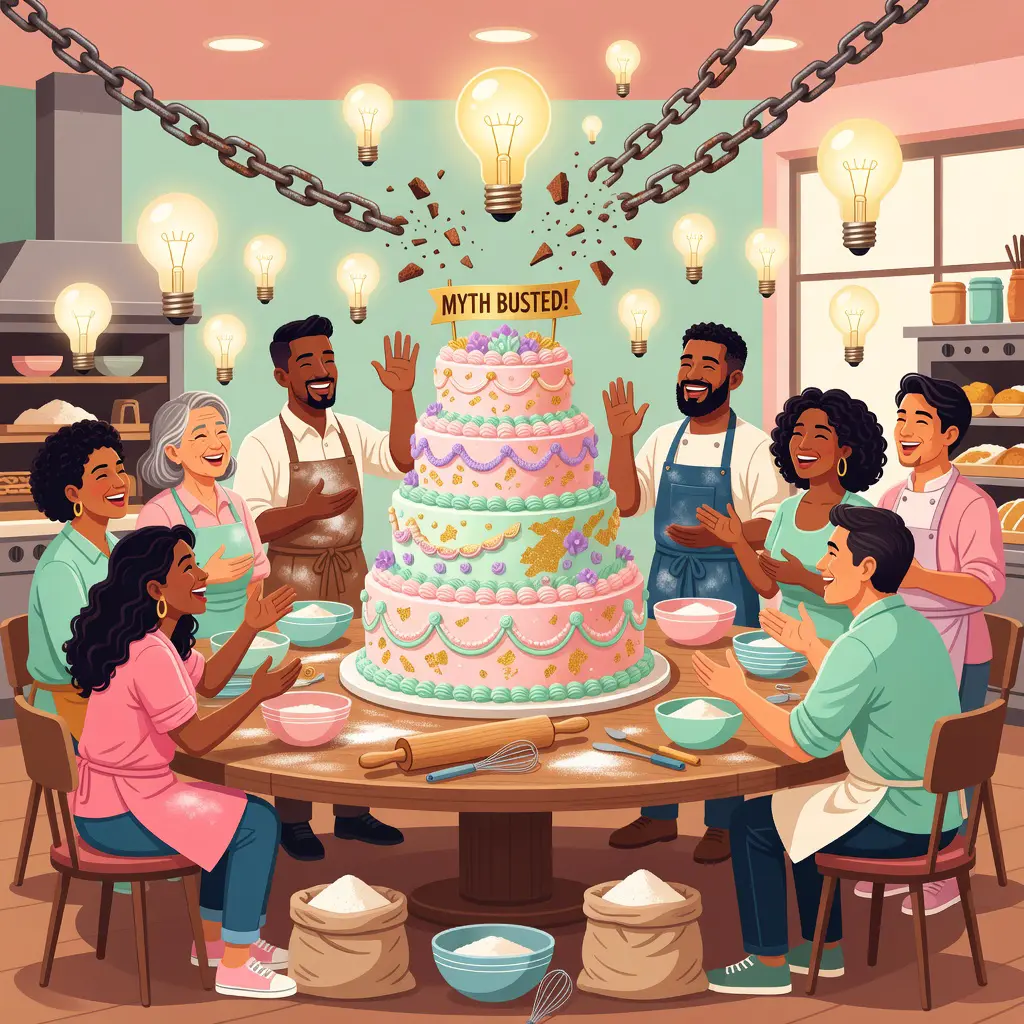 5 Persistent Myths About Cake Forum Communities Debunked